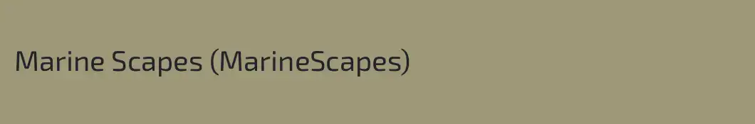 Marine Scapes (MarineScapes)